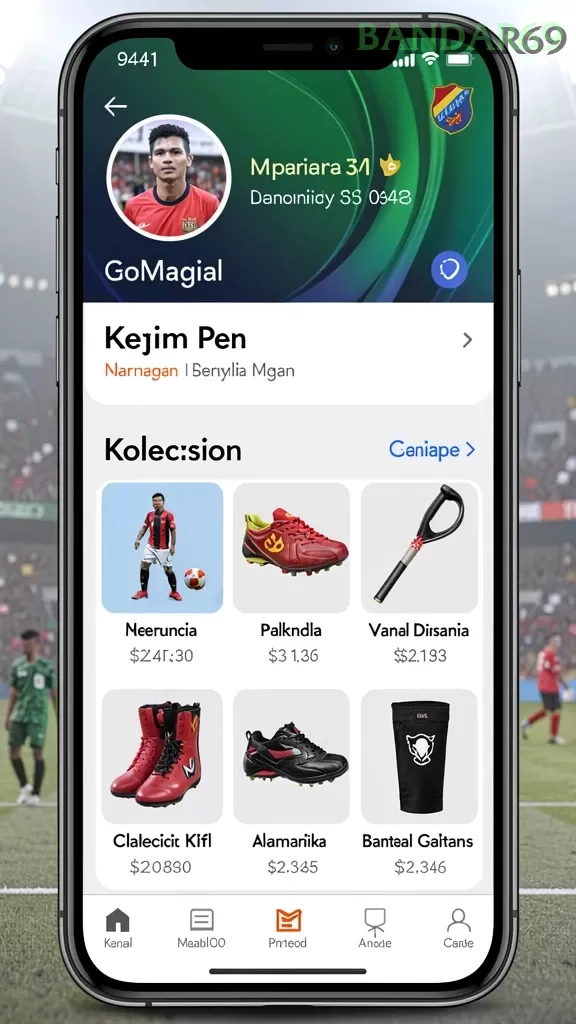 Pratinjau antarmuka bandar69 — aplikasi APK resmi Android v2.5.6
